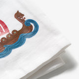Viking Ship Tea Towel