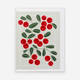 Lingonberries Card by Cindy Lindgren