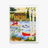Cabin Life Card by Cindy Lindgren