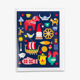 Nordic Love Card by Cindy Lindgren