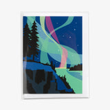 Northern Lights Card by Cindy Lindgren