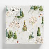 Decorated Tree Cocktail Napkins