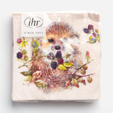 Forest Hedgehog Cocktail Napkin