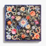 Marble Coaster with Rosemaling