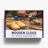 Wooden Clogs Carving Kit by BeaverCraft