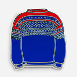 Sinnagrøt Marius Sweater Enamel Pin