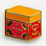 Sinnagrøt Brunost Enamel Pin