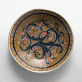 Maren Skates – Large Ceramic Bowl featuring Telemark Rosemaling