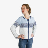 Damsgård Blue Women's Cardigan by Susan Fosse