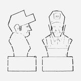 Farmer Bust Blank by Harley Refsal