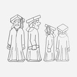 Graduate Blank by Harley Refsal