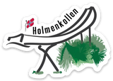 Holmenkollen Vinyl Sticker