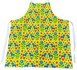 Dala Horses & Flowers Apron