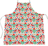 Dala Horses & Flowers Apron