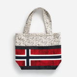 Norwegian Flag Tote Bag by Jeri Peeks
