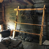 2026-07-18 – Varafell Weaving on a Warp-Weighted Loom