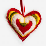 Wool Heart Ornament by Laura Berlage