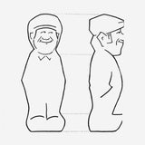 Little Folk Lars Blank by Harley Refsal