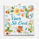 Vær Så God Os-style Trivet by VGM Lise Lorentzen
