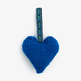 Knitted Heart Ornament by Lee Olson