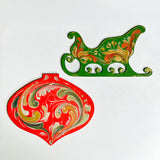2025-11-08 – Linework and Strokework: Rosemaling Ornaments (Online)