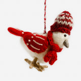 Winter Bird Ornament
