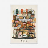 Oslo Poster by Martin Schwartz