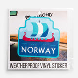 Norway Ship Sticker