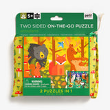 Two-Sided On-the-Go Puzzle Woodland by Petit Collage