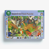Woodland Forest 64-piece Search & Find Puzzle by Kaley McKean