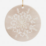 Gilded Snowflake Ornament
