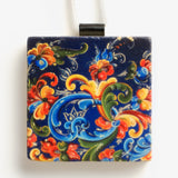 Marble Rosemaling Ornament by Studio Vertu