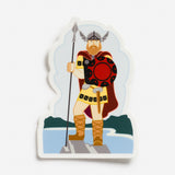 Norwegian Big Ole Sticker by Cindy Lindgren