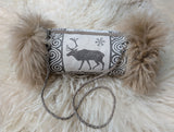 2026-08-22 – Skinnfell: Block Printed Sheepskin Muff Handwarmer