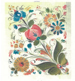 Os Style Lise Lorentzen Rosemaling Dishcloth