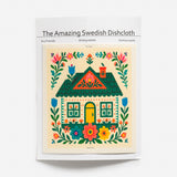 Little Cottage House Dishcloth