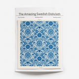 Dishcloth Blue Folkart
