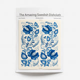 Folk Art Flowers Dishcloth