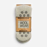 Wool Wear Slipper Sock Grey