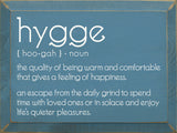 Hygge Wall Sign