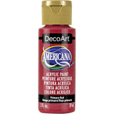 Deco Art Americana Acrylic Paint - Primary Red