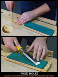 LS1P1 - Dual-Sided Leather Paddle Razor Strop with P1