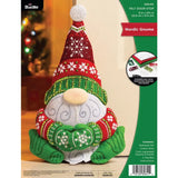 Nordic Gnome Felt Door Stopper