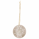 Gilded Snowflake Ornament