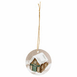 Gilded House Ornament