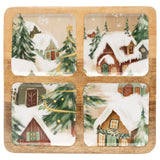 Gilded Village 4 Sectioned Tray