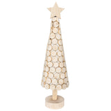 Circle Cutout Christmas Tree