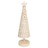 Circle Cutout Christmas Tree