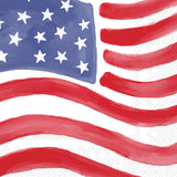 Stars And Stripes Stamp Lunch Napkins