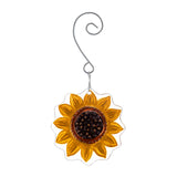 Sunflower Glass Ornament